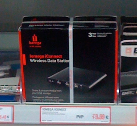 Iomega iConnect Wireless Data Station en Mediamarkt